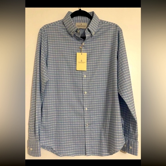 catham Road Other - Catham Road Collared Shirt NWT Button-Down Checkerboard Long Sleeve MEN'S SMALL